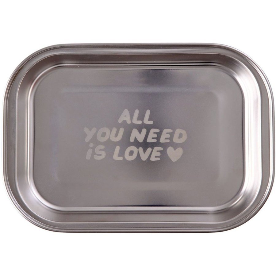 RICE Kids Tallerken 24,5 cm, All You Need Is Love