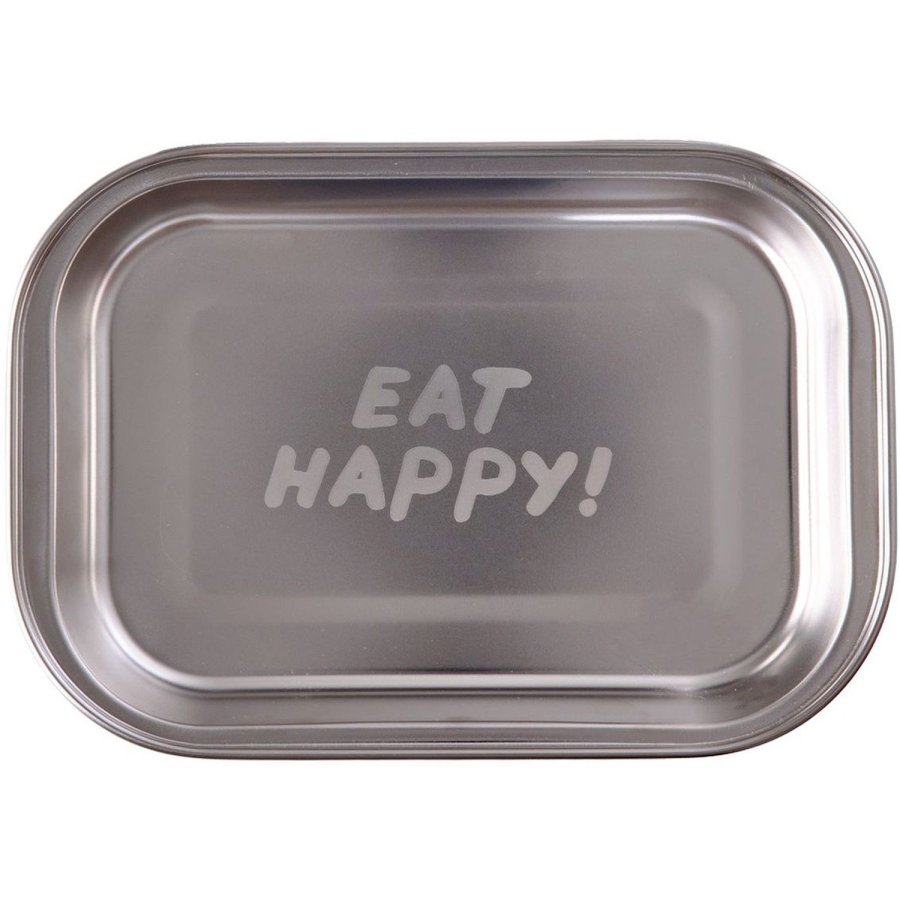 RICE Kids Tallerken 24,5 cm, Eat Happy