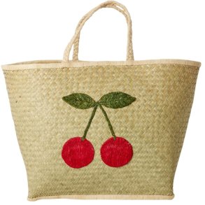 RICE Tasche 35x25 cm, Kirsche