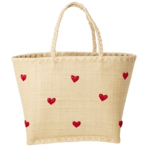 RICE Tasche 28x18 cm, Herzen