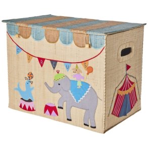 RICE KIDS Lagerhaus 47x28 cm, Zirkus/Natur