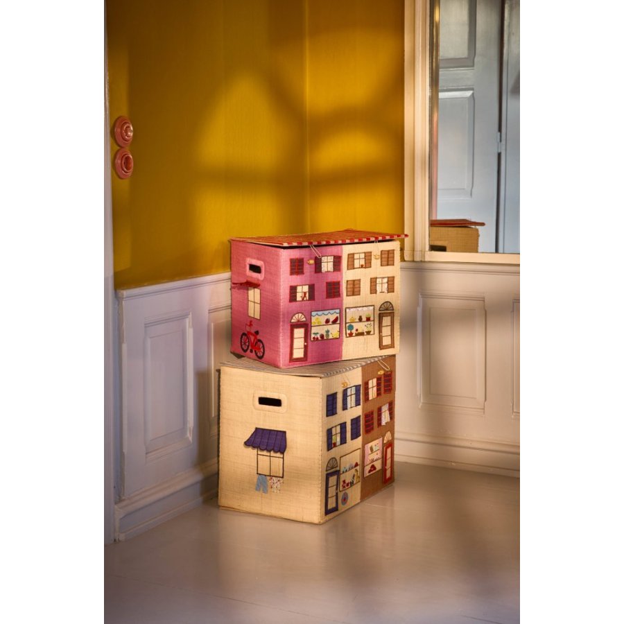 RICE KIDS Aufbewahrungsbox 28x47 cm, Paris