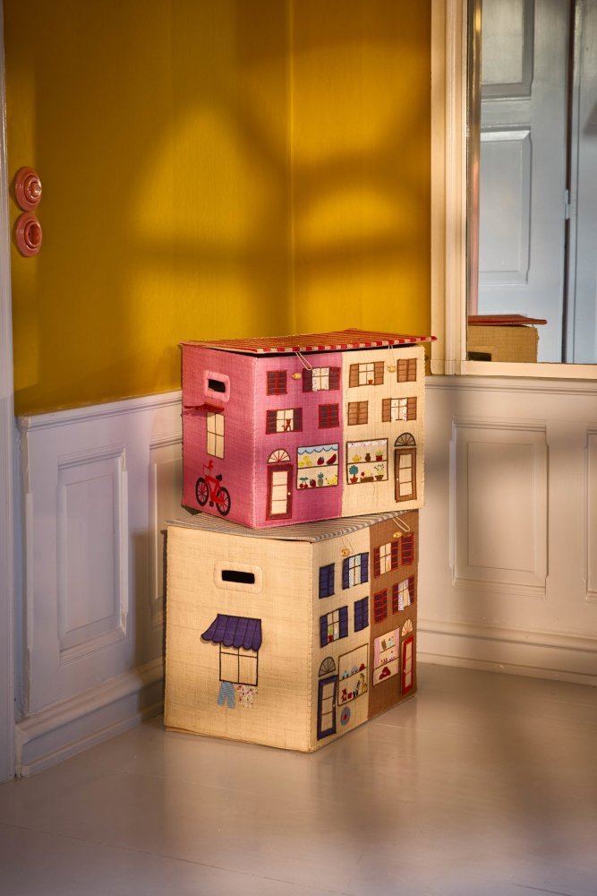 RICE KIDS Aufbewahrungsbox 37x52 cm, Paris