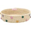 RICE Brotkorb 25 cm, Raffia