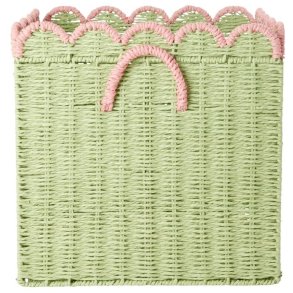 RICE Korb faltbar H33 cm, Grn