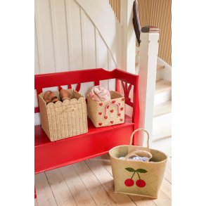 RICE Sammenklappelig Kurv H33 cm, Natur