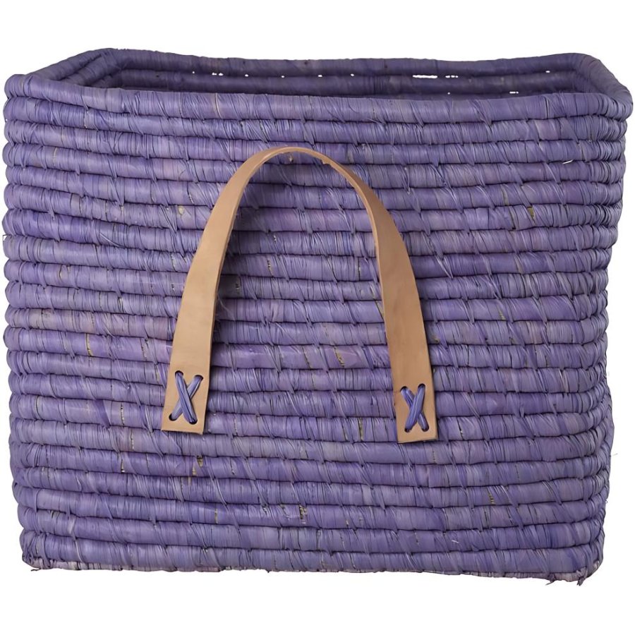 RICE Kurv 30x30 cm, Dark Lavender