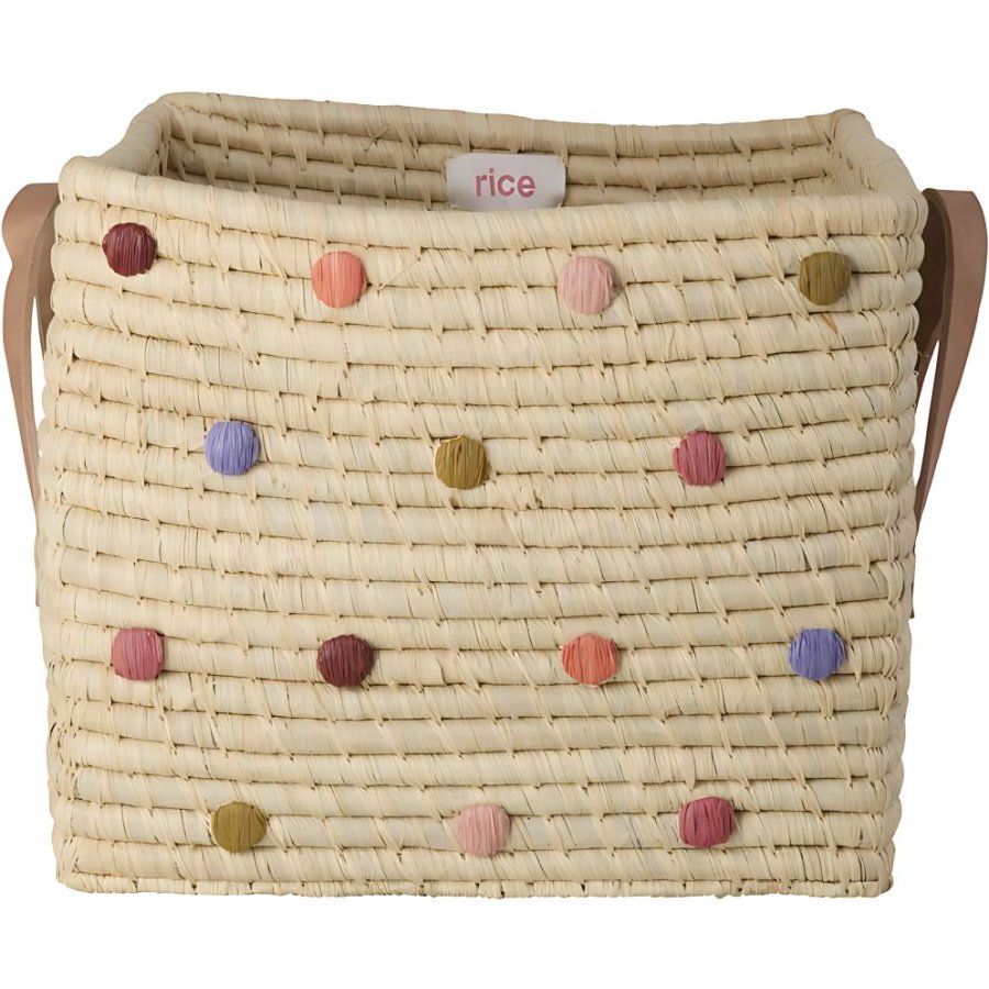 RICE Kurv 30x30 cm, Dots