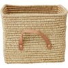 RICE Korb H25 cm, Raffia