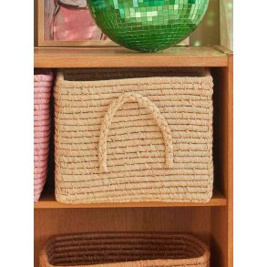 RICE Opbevaringskurv H25 cm, Natur
