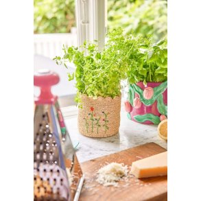 RICE Kurv H13 cm, Natur