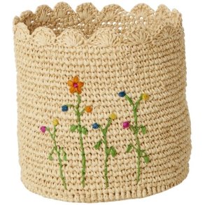 RICE Kurv H13 cm, Natur