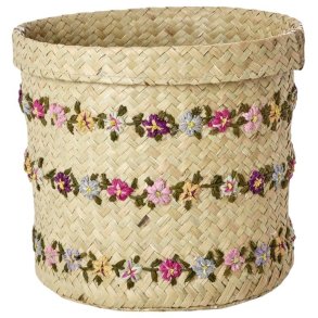 RICE Kurv H20 cm, Natur