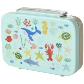 RICE KIDS Ocean Lunchbox 1 L, Blauw