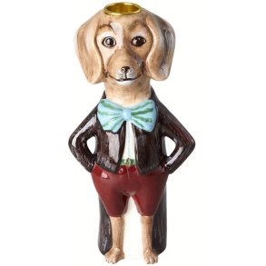 RICE Nathalie Lt Kandelaar H18,5 cm, Hond