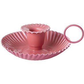 RICE Lysestage H6 cm, Coral