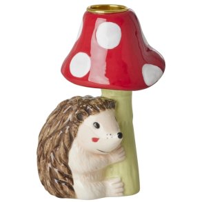 RICE Kerzenhalter H11,5 cm, Rot