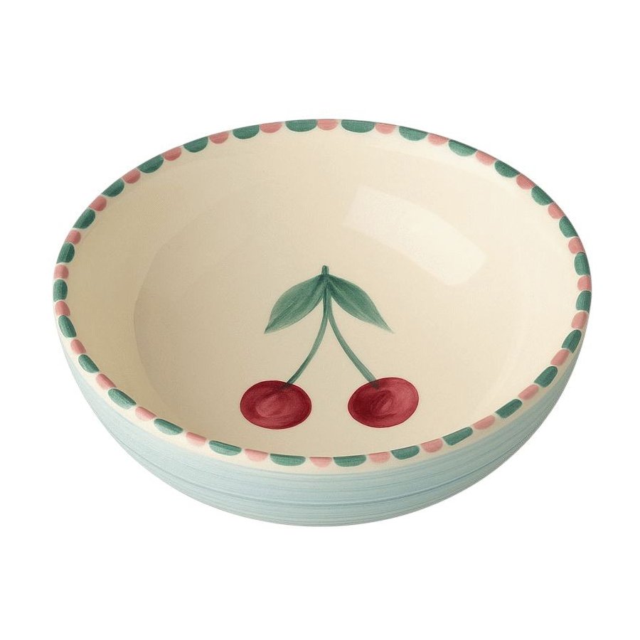 RICE Hand-Painted Schale 13,4 cm, Blau