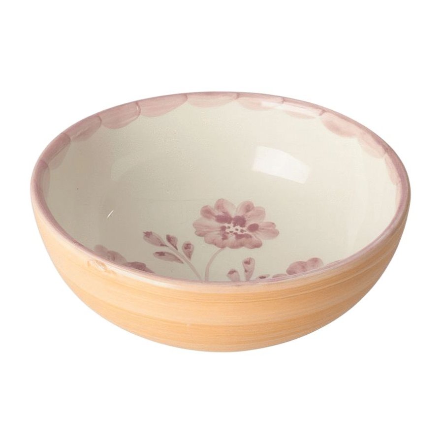 RICE Hand-Painted Schale 13,4 cm, Orange