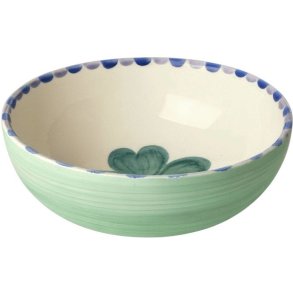 RICE Hand-Painted Schale 13,4 cm, Soft Green