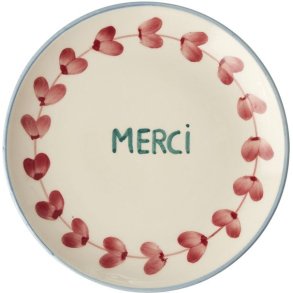 RICE Hand-Painted Bord 15 cm, Bedankt