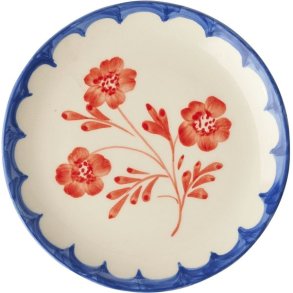 RICE Hand-Painted Bord 15 cm, Vintage Flower