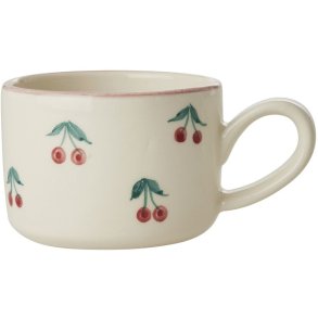 RICE Hand-Painted Cappuccinotasse 20 cl, Cherries