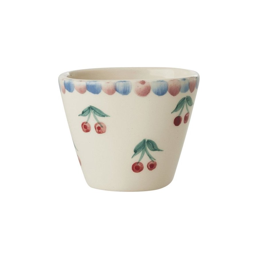 RICE Hand-Painted Espressotasse 7 cl, Cherries