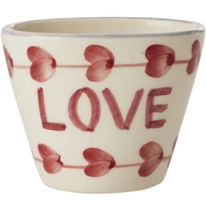 RICE Hand-Painted Espressokopje 7 cl, Love