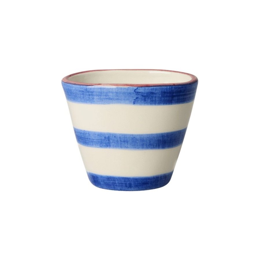 RICE Hand-Painted Espressotasse 7 cl, Blau