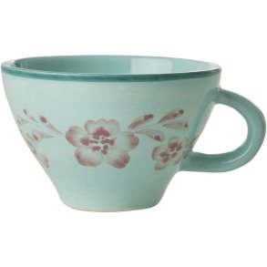 RICE Hand-Painted Becher 15 cl, Soft Pink