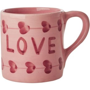 RICE Hand-Painted Becher 42 cl, Love