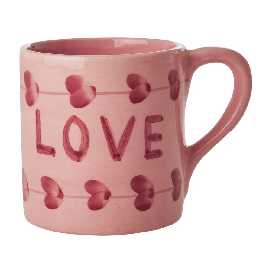 RICE Hand-Painted Becher 42 cl, Love