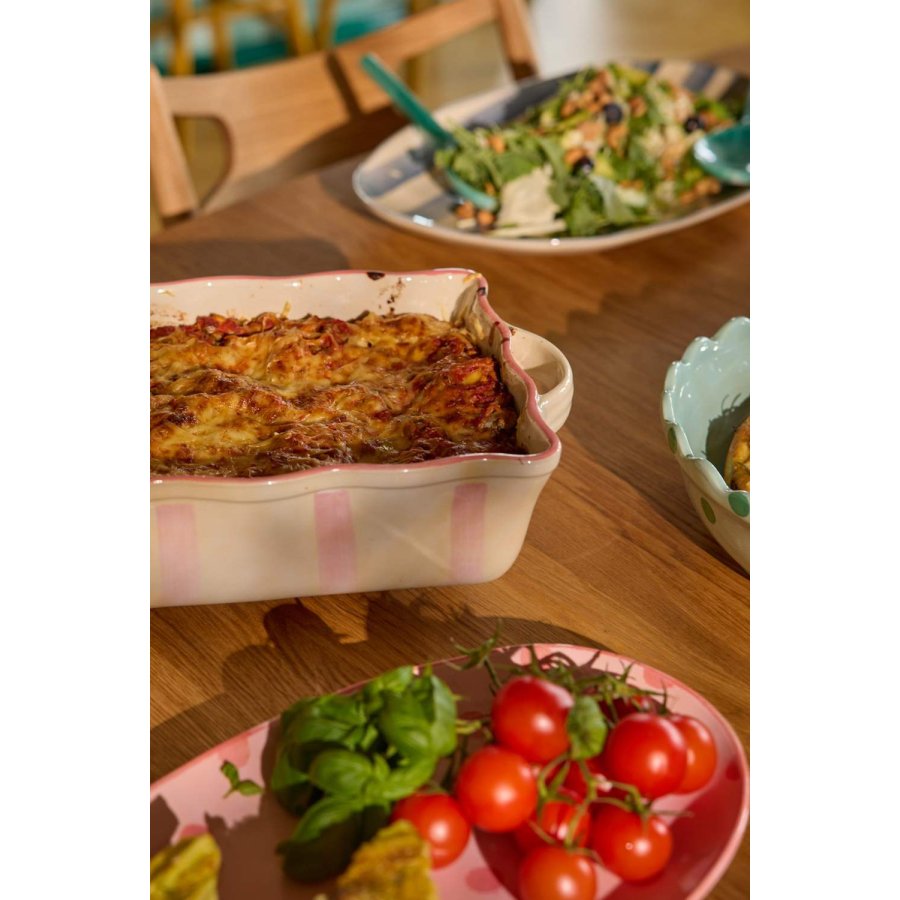 RICE Ovnfast Fad 25x39,5 cm, Lyser�d