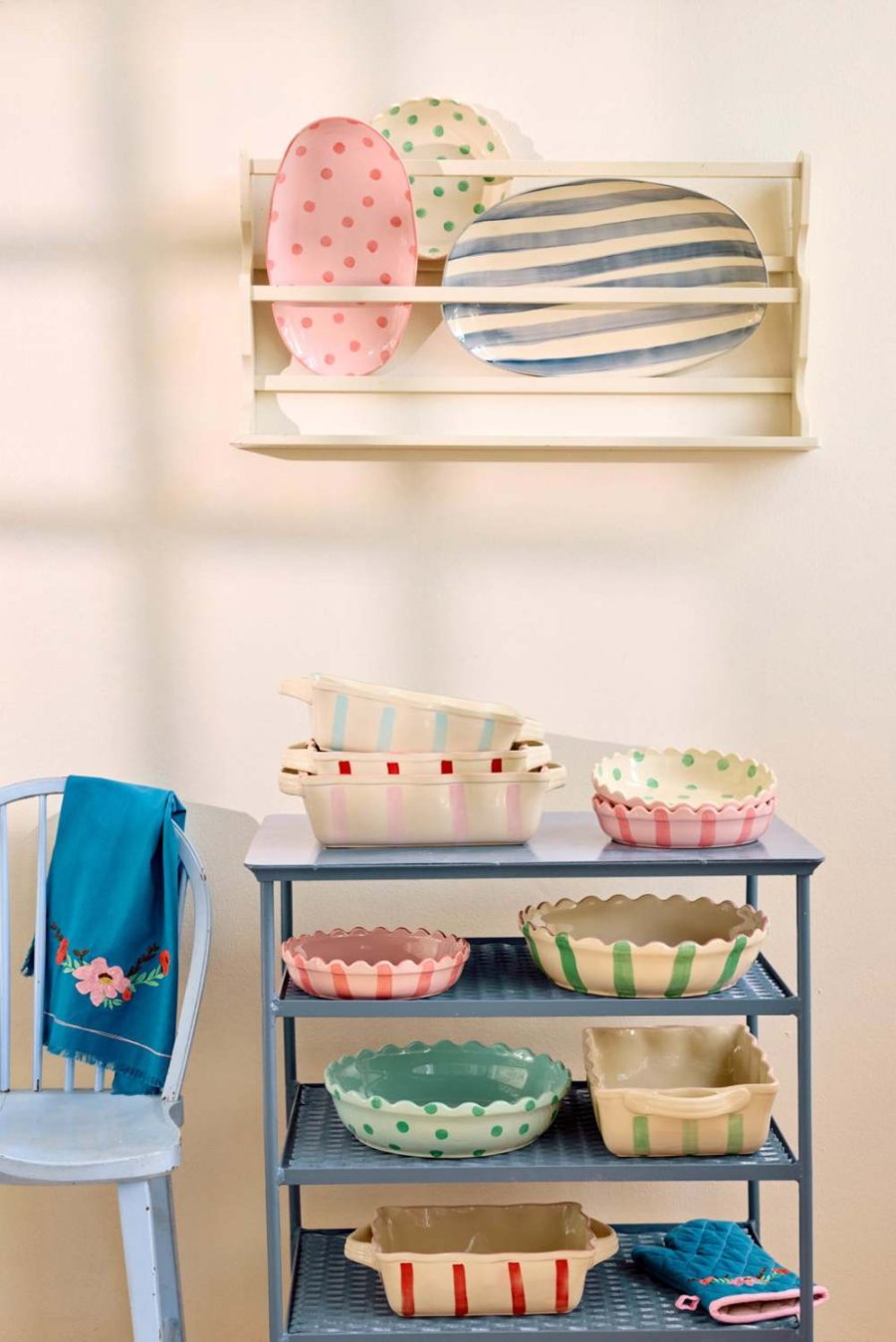 RICE T�rtefad �33 cm, Mint