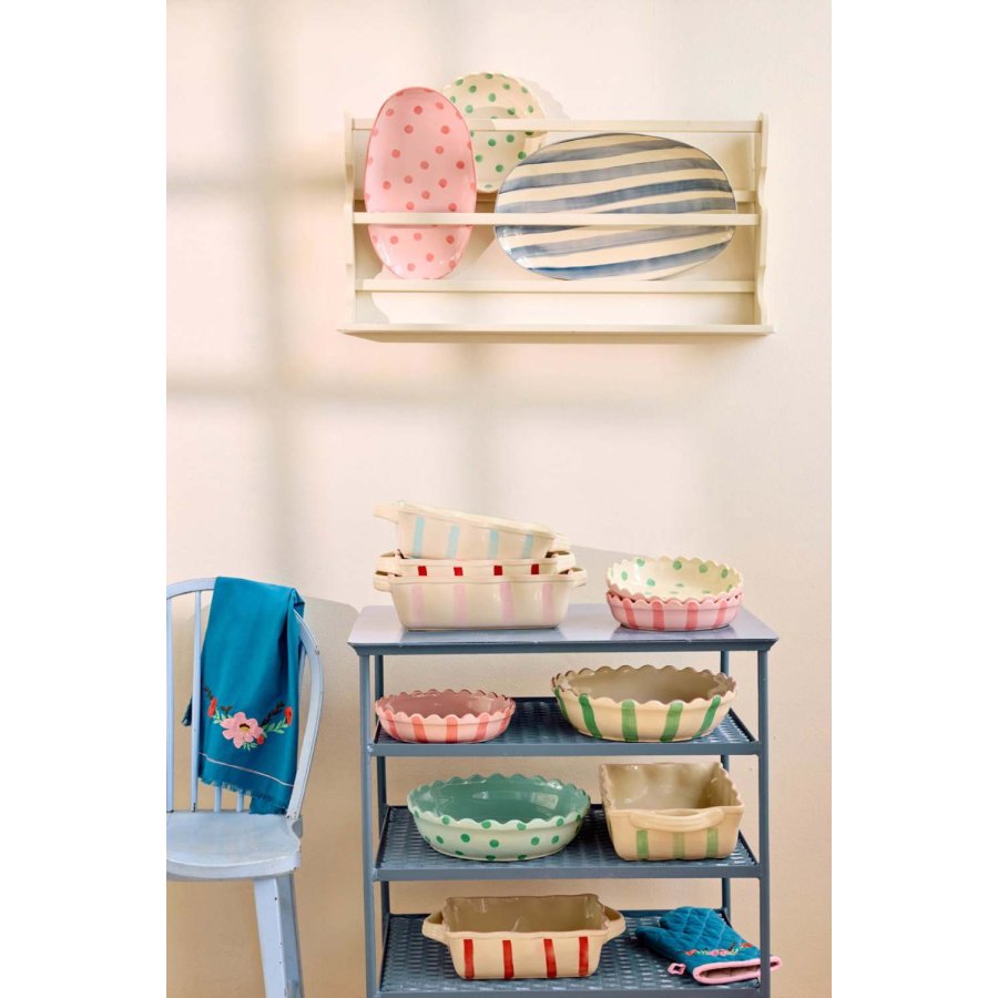 RICE T�rtefad �33 cm, Creme