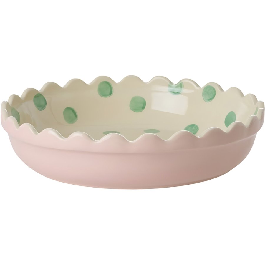 RICE T�rtefad �25 cm, Creme