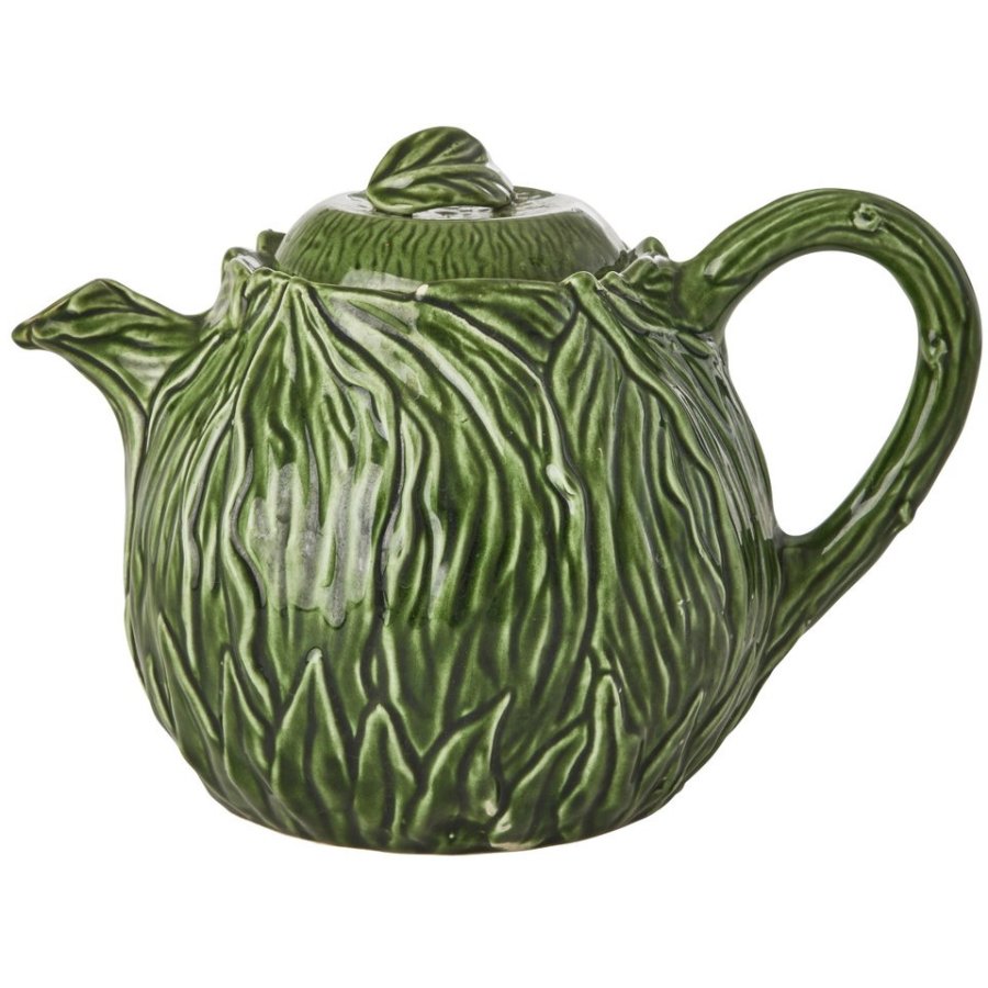 RICE Hand-Painted Tekande 1,6 L, Gr�n