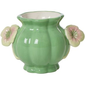 RICE Vase H10 cm, Grn
