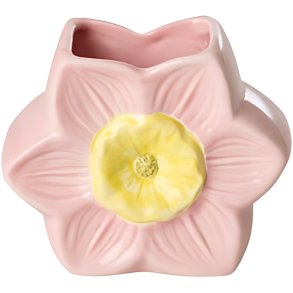 RICE Flower Vase H10,5 cm, Rosa