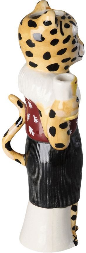 RICE Nathalie Lété Vase H26,5 cm, Leopard