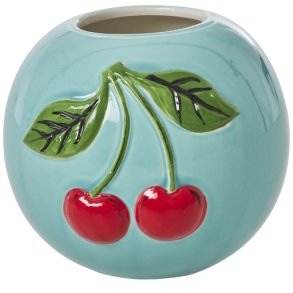 RICE Vase H14 cm, Minze