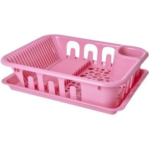 RICE Opvaskestativ, Pink