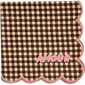 RICE Stofserviet 45x45 cm, Pretty Pink