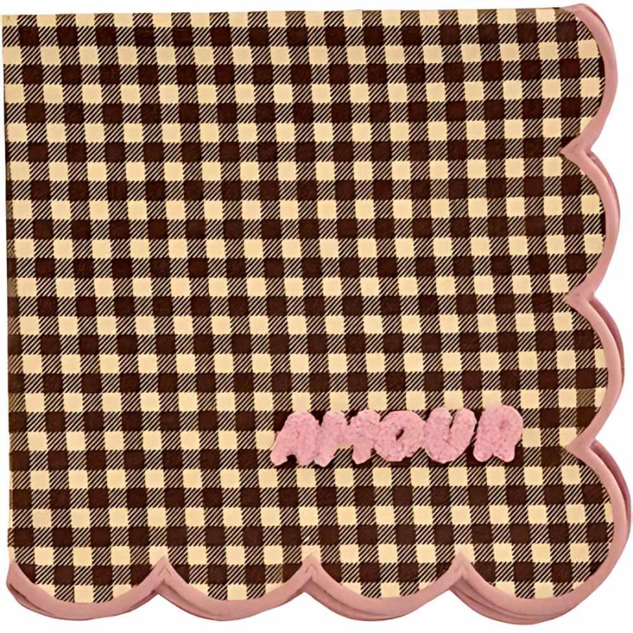 RICE Stofserviet 45x45 cm, Pretty Pink