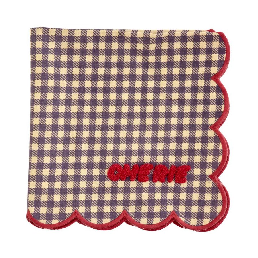 RICE Stofserviet 45x45 cm, Soft Raspberry