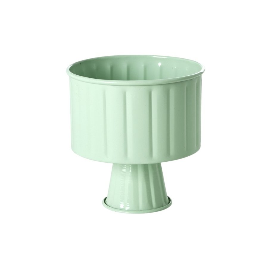 RICE Blumentopf H13 cm, Grn