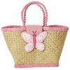 RICE Kindertasche 20x12 cm, Pink Butterfly