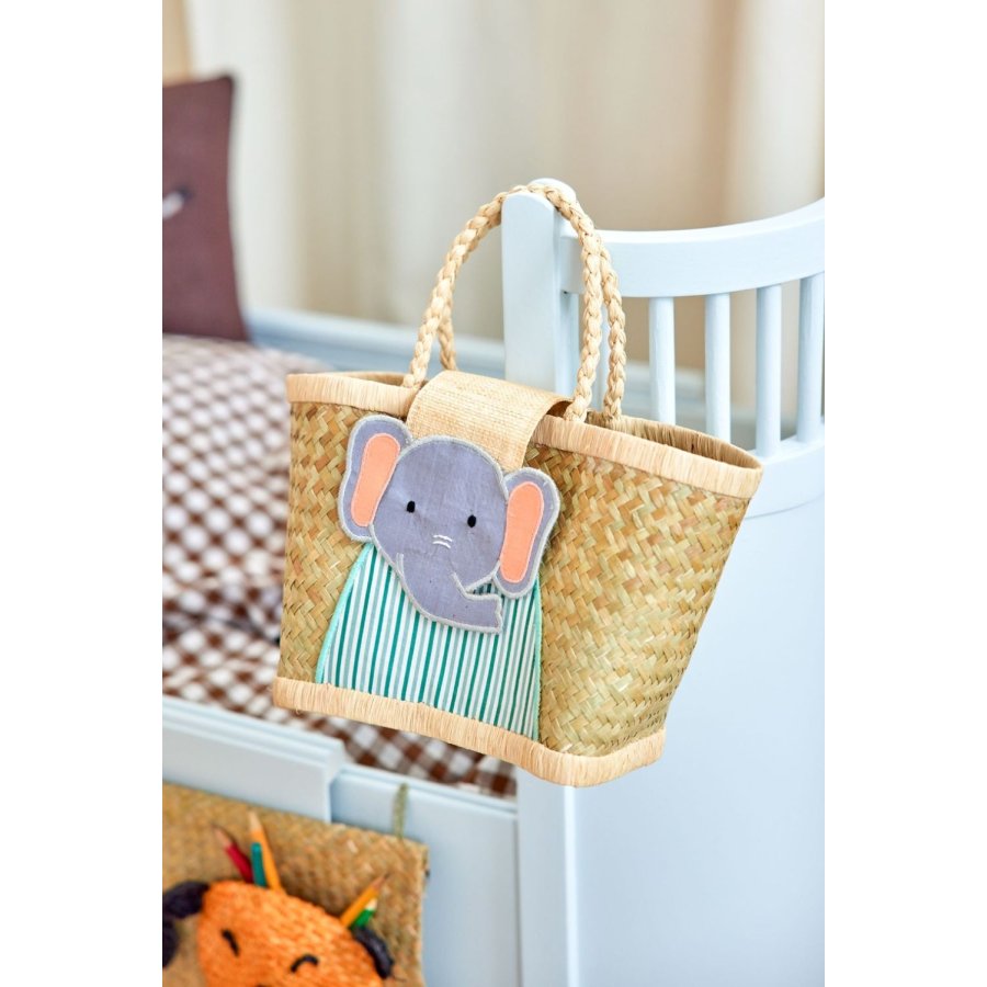 RICE Kindertasche 20x12 cm, Elefant