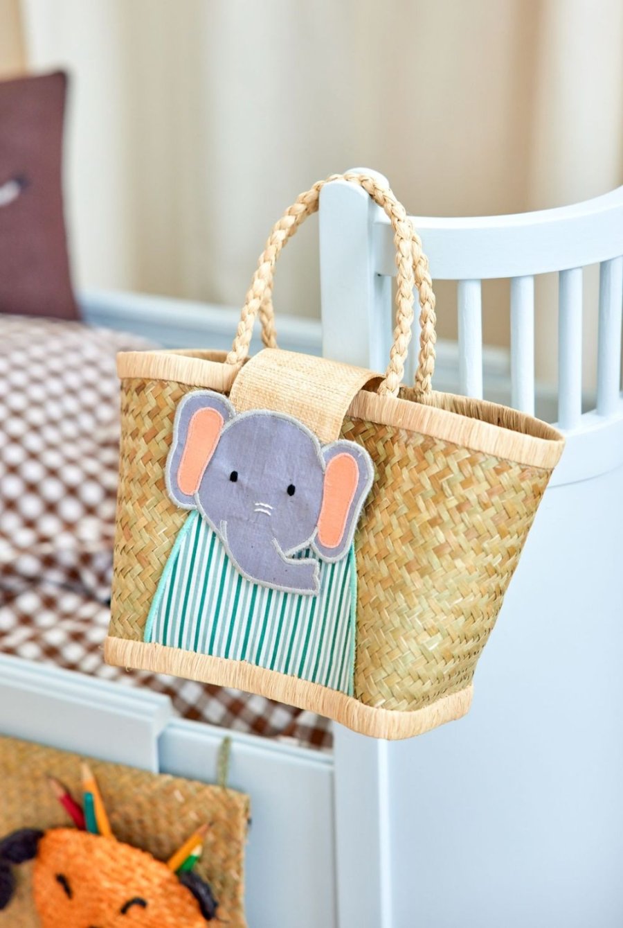RICE Kindertasche 20x12 cm, Elefant
